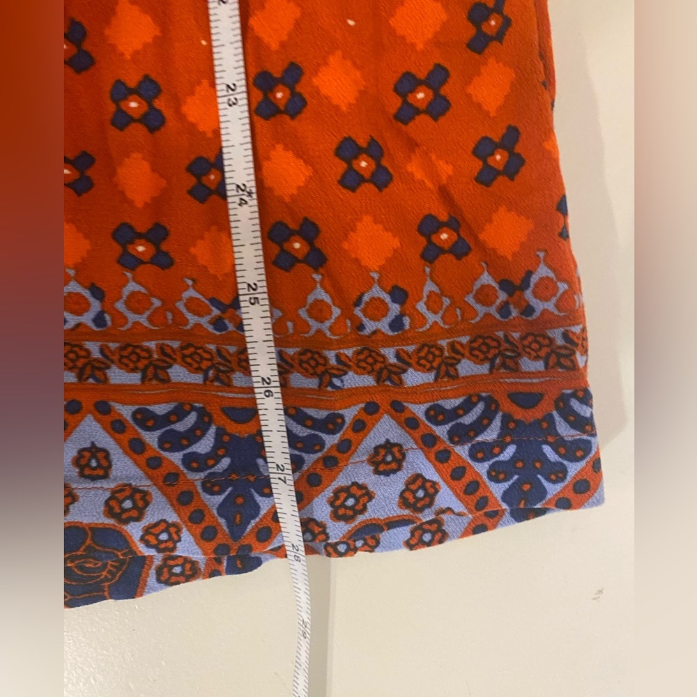 Free People Charlotte Tunic Top Rust Combo - Picture 7 of 8